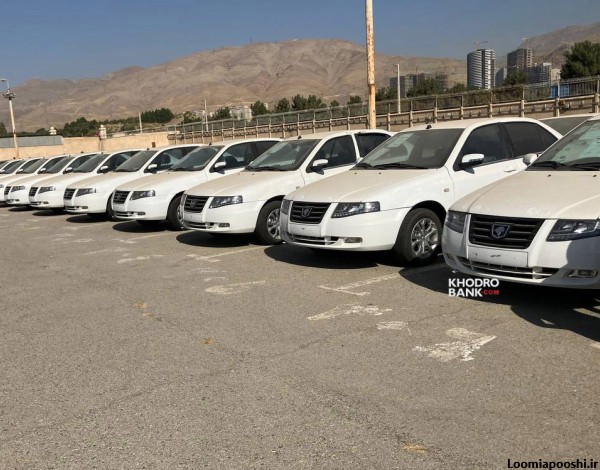 عکس ماشین های مزایده ایران خودرو