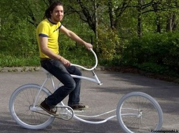 عکس دوچرخه عجیب غریب