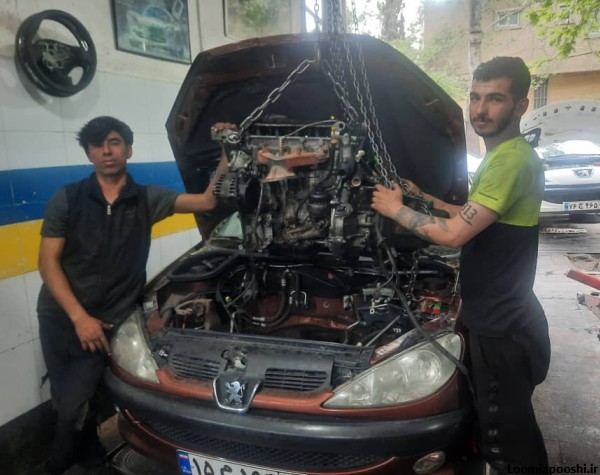 عکس تعمیرگاه ماشین ایرانی