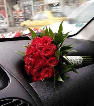 عکس گل ماشین