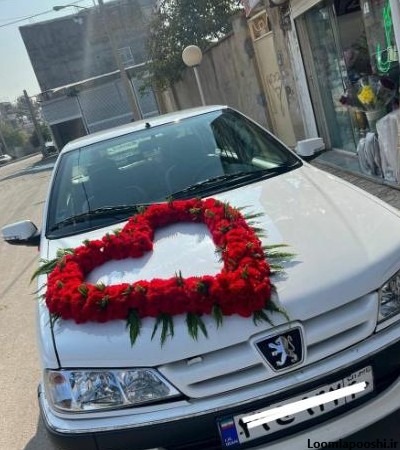 عکس ماشین پژو پارس عروس