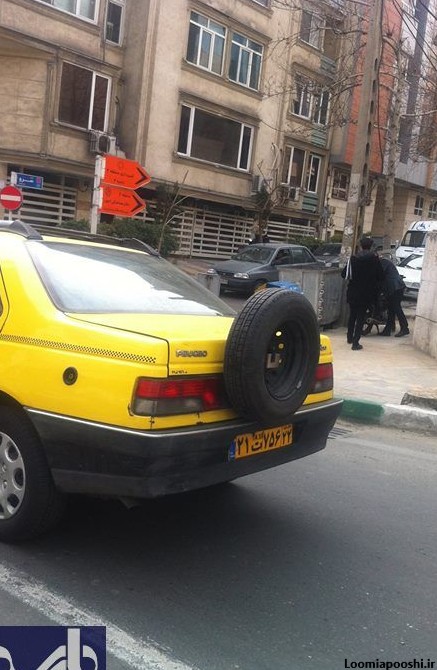 عکس ماشین تاکسی اسپرت