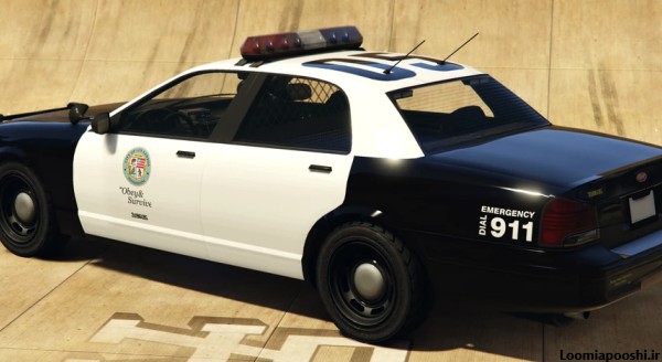 عکس ماشین پلیس در gta v