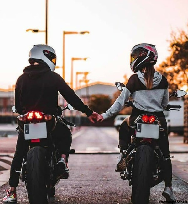 عکس پروفایل موتور سوار