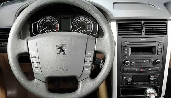 عکس داخل پژو پارس سال سفارشی با موتور xu7p