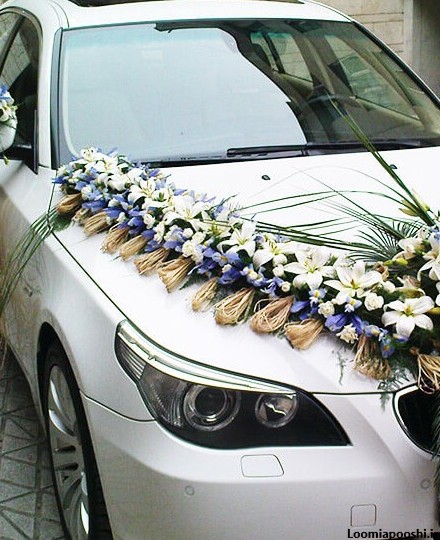 عکس عروس ماشین عروس